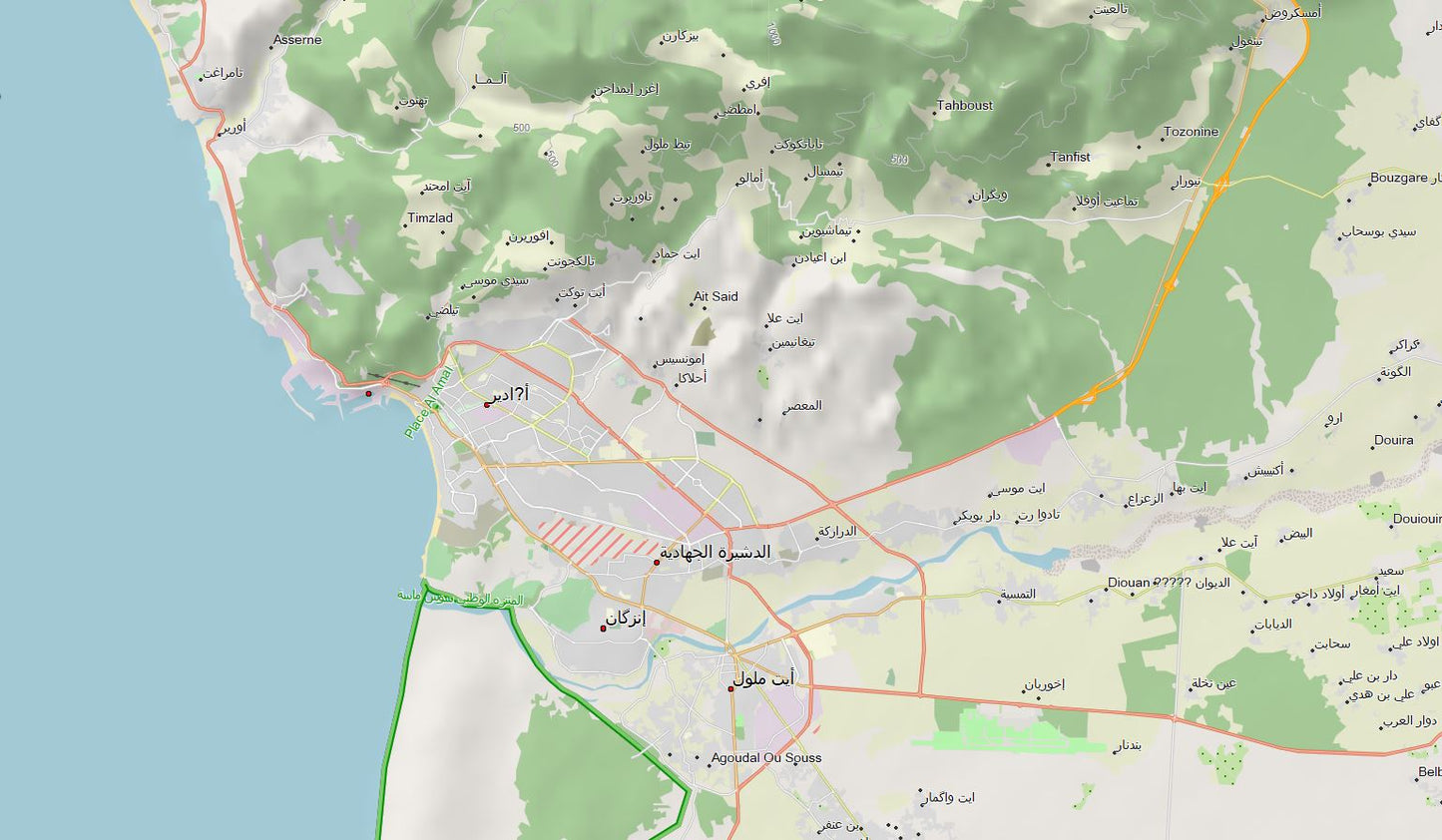 Marokko und Westsahara (arabisch)