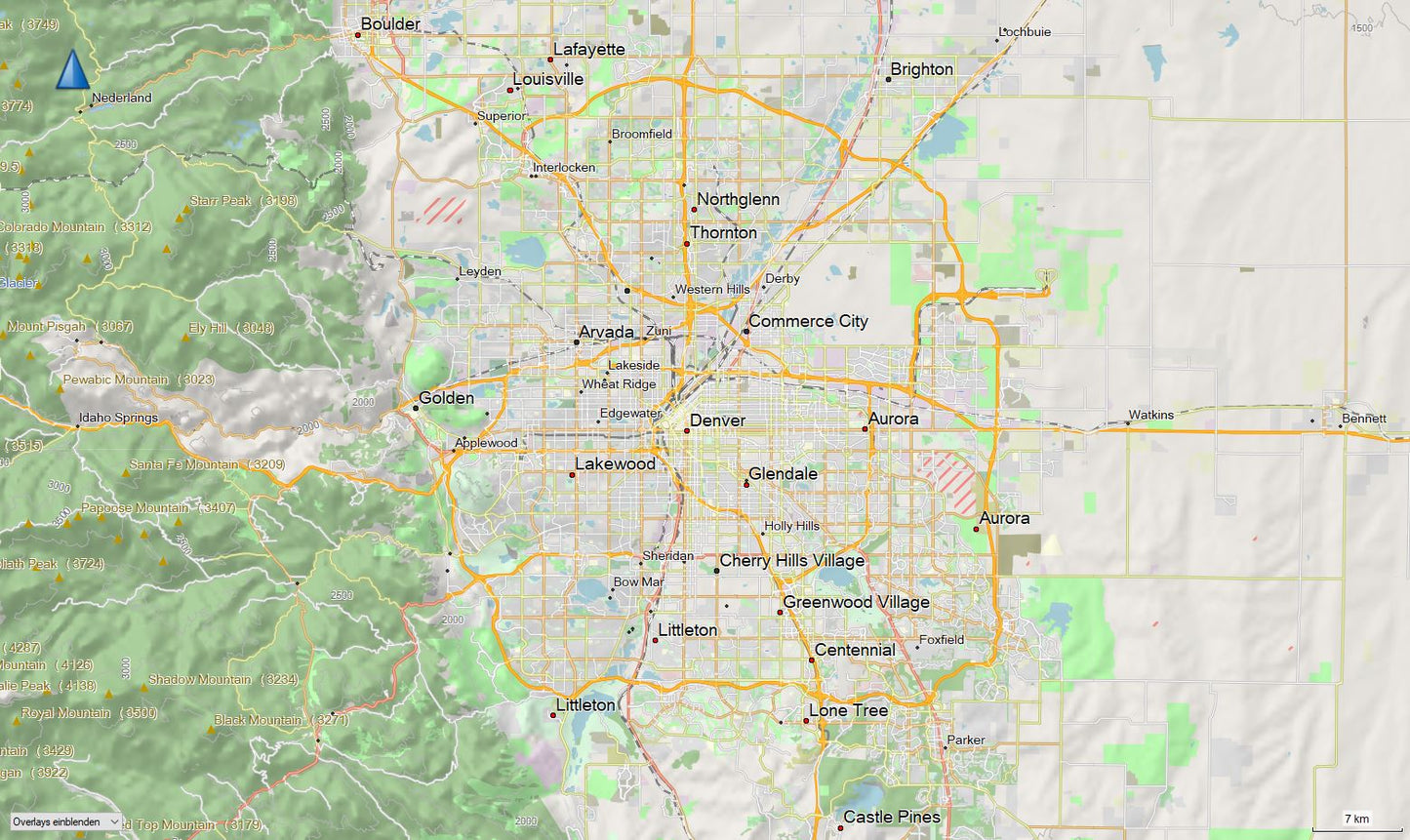 USA Southern Mountain West
