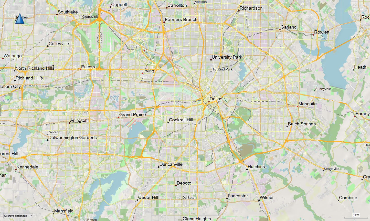 USA Western South Central States