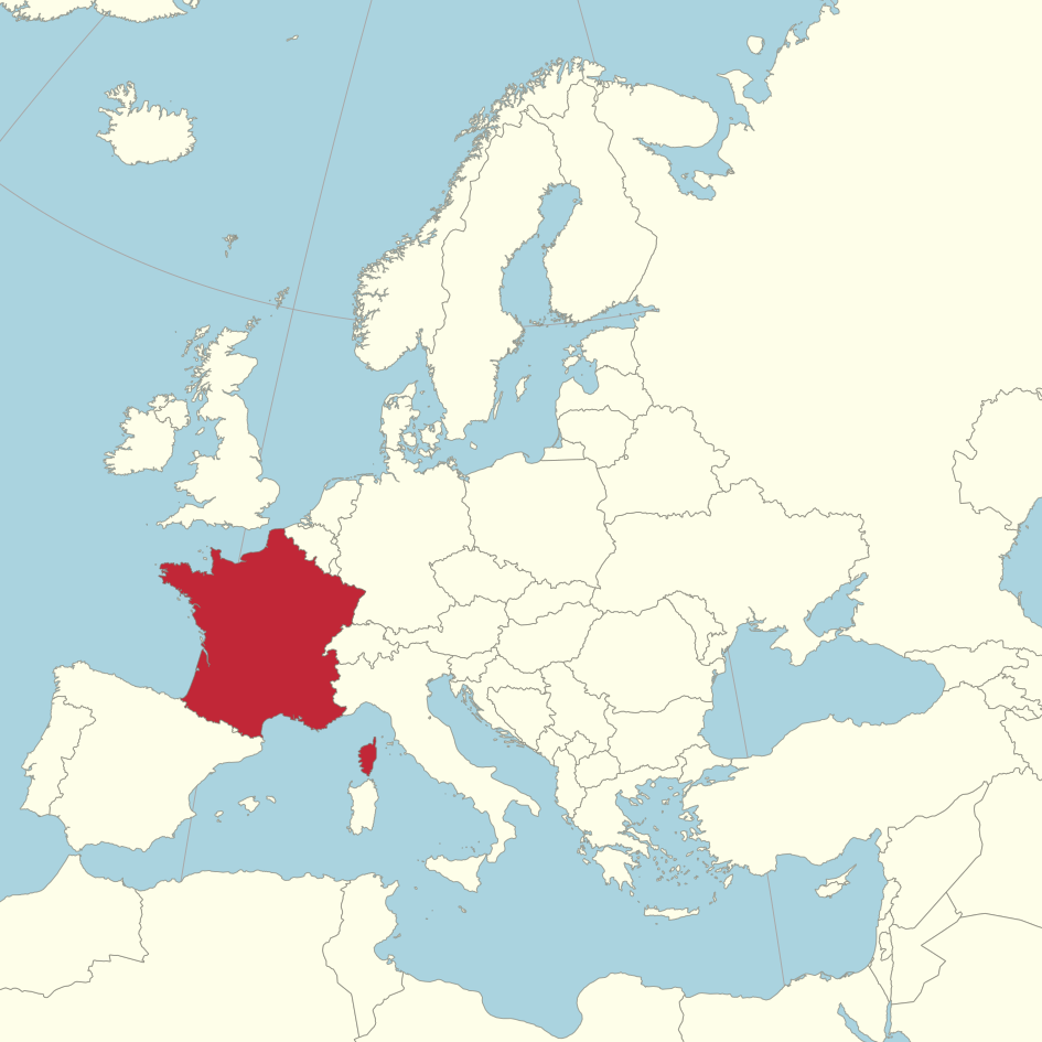 Frankreich, Andorra und Monaco