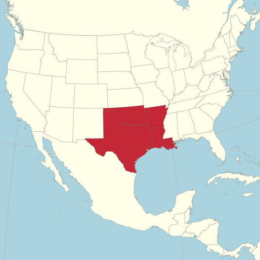 USA Western South Central States